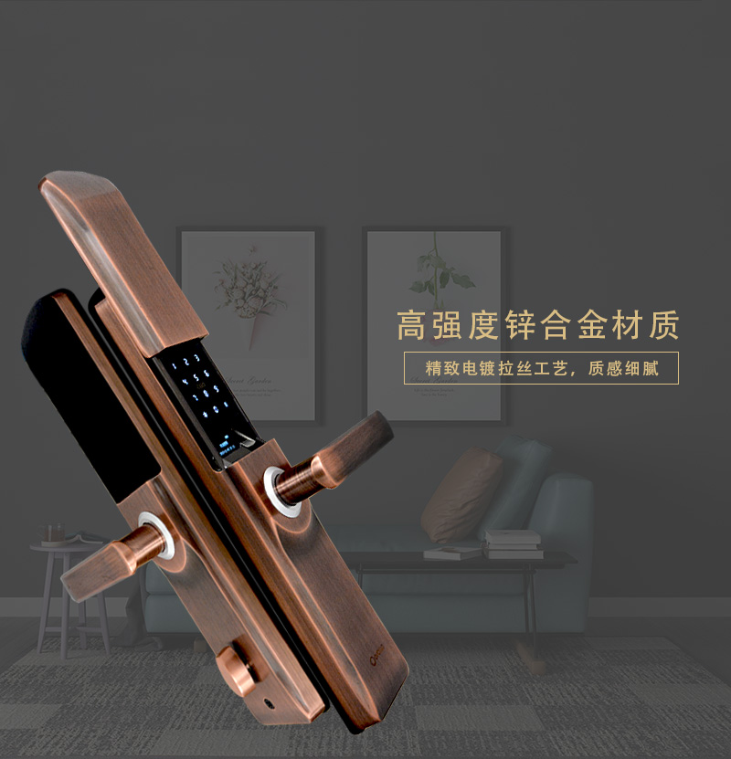 澳门十大电子游戏app下载智能指纹锁-欧宝F1图片1