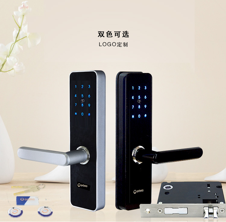 欧尚P23智能锁可选黑白双色，LOGO自定